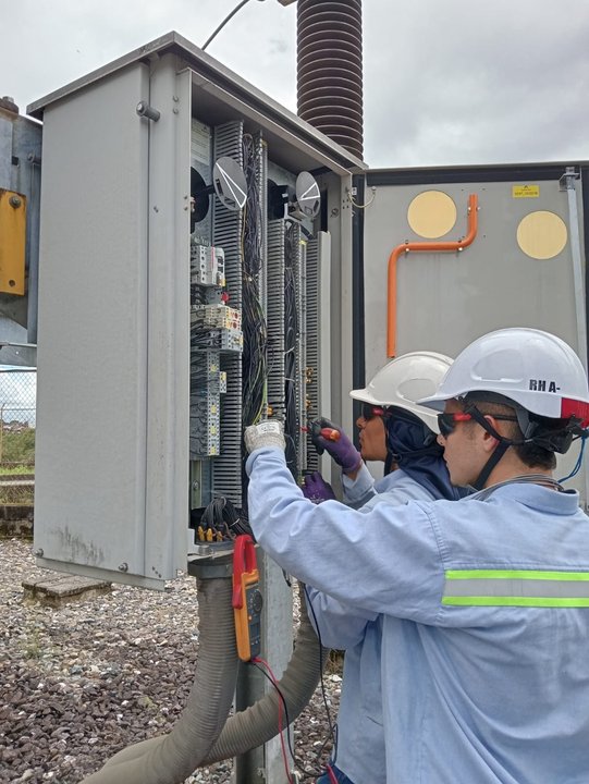 Montaje de transformadores